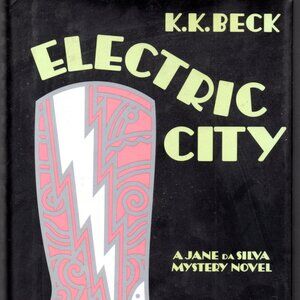 Hardcover mystery novel